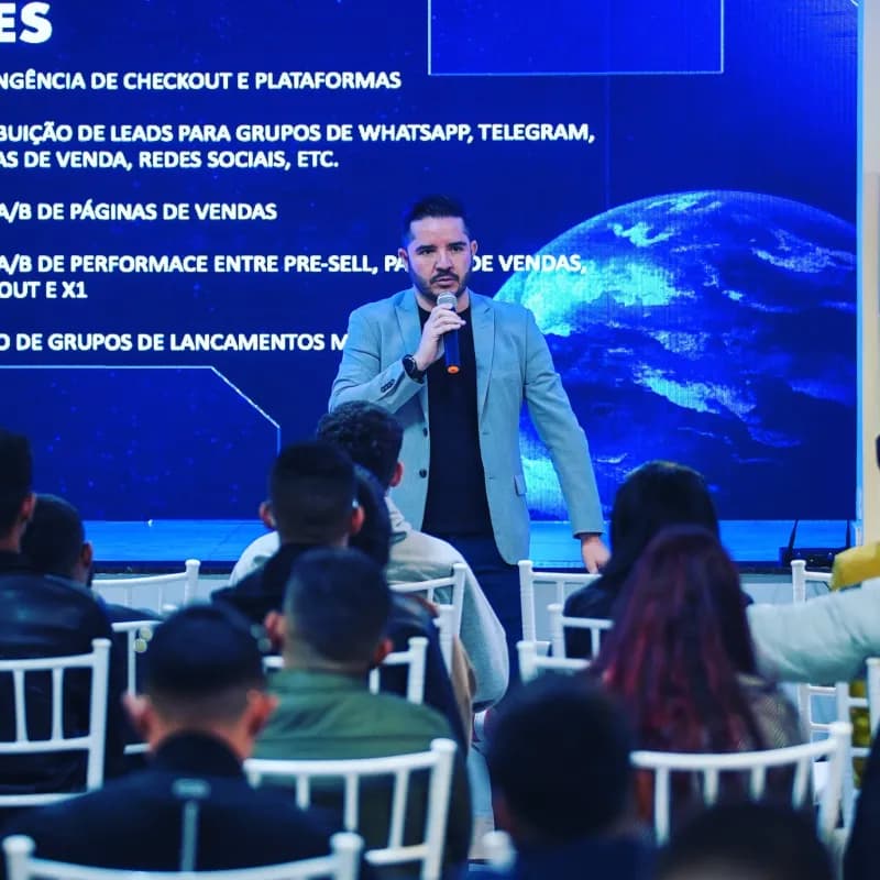 Leandro em evento Compay